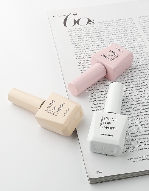 모스티브 칼라 젤폴리시 톤업베이스 핑크 12ml