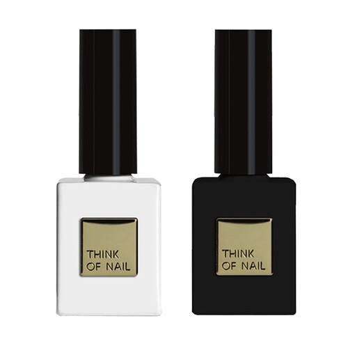 띵크오브네일 컬러젤 WHITE+BLACK