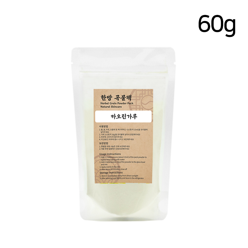 카오린가루 80g 한방 곡물팩