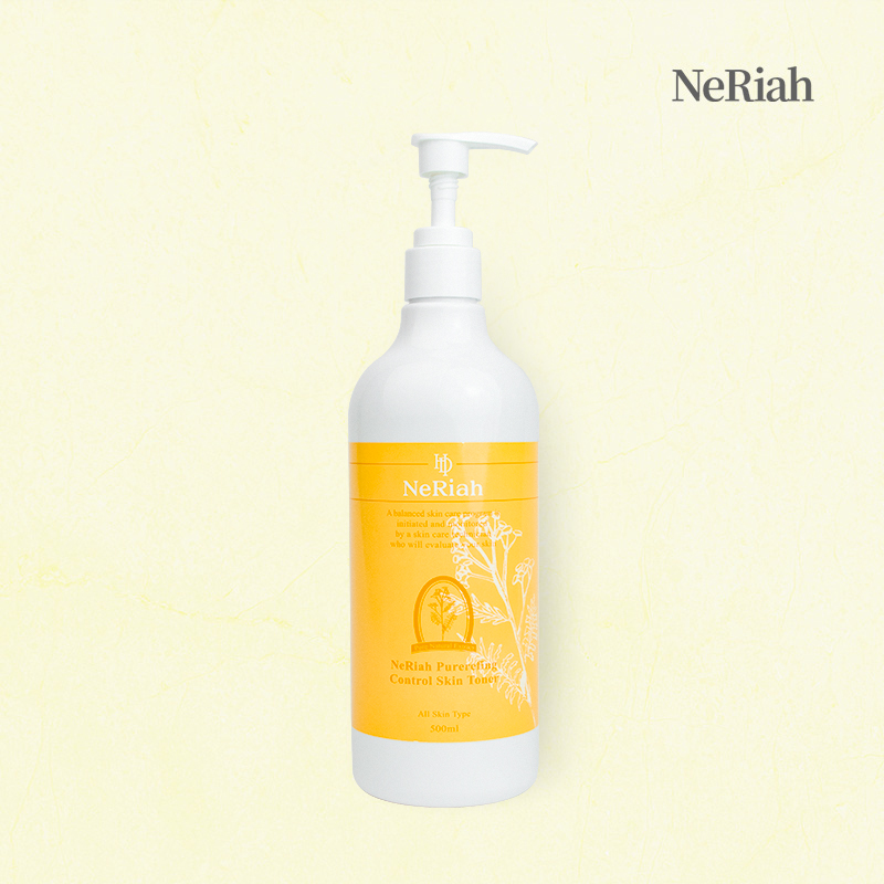 네리아 히알루론산 진정 스킨토너 500ml 피부과 수분 대용량 약산성