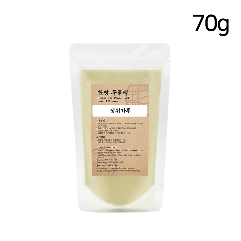 당귀가루 80g 한방 곡물팩