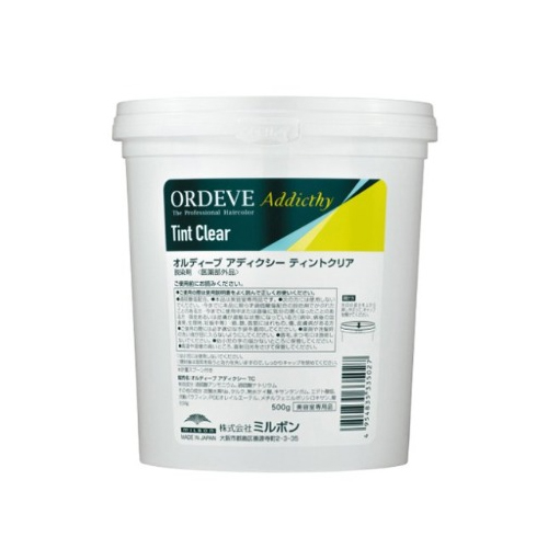 밀본 어딕시 틴트 클리어 탈염제 500g