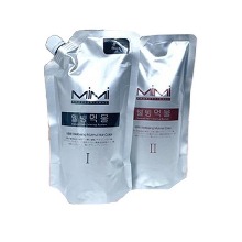 [미미] 미미웰빙먹물 새치염색 500ml, 다크브라운