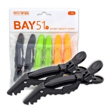 [BAY51] 헤어클립 (6개입), 혼합