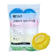 [그레이거] 다용도 1회용 컬러 비닐 귀마개 (100개입)