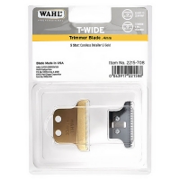 [WAHL] 왈 클리퍼 디테일러 바리깡 전용날(골드) T-Wide Blade (8991_8171L 호환가능)
