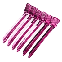 [DDY] 엠플렉스 업스타일 커트 클립핀셋 칼라 (소) 9.4cm 6개1세트 (핑크)