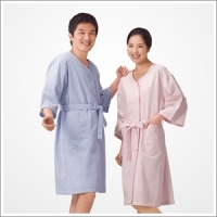 [라인유니폼] 라운드 파이핑 가운