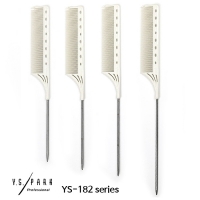 [Y.S.PARK] 와이에스박 철 꼬리빗 (Tail Combs) YS-182 (종합 선택)