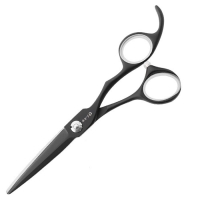 [미카즈키] 고급 5.5인치 블랙에디션 블런트 가위 JB-5500S