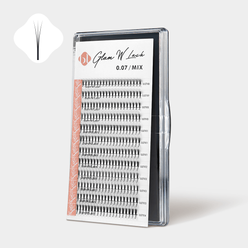 BL Lashes 비엘래쉬 글램 W 래쉬