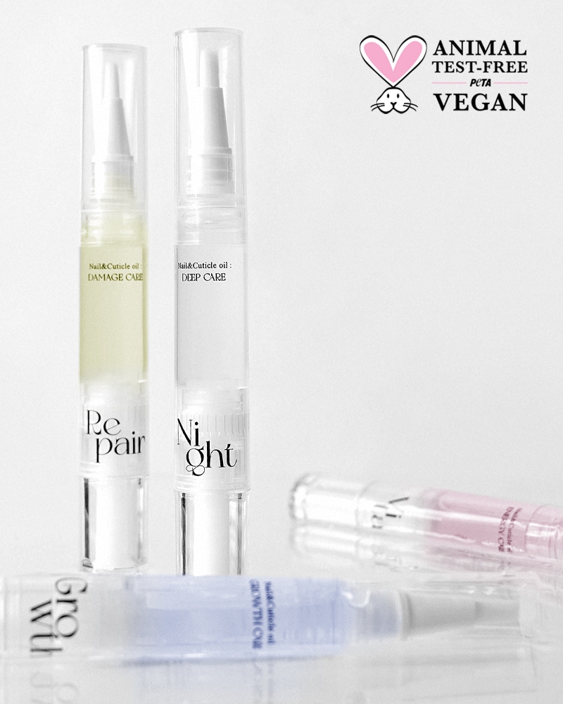 위드샨 네일 & 큐티클 오일펜 4종 세트 4ml X 4ea