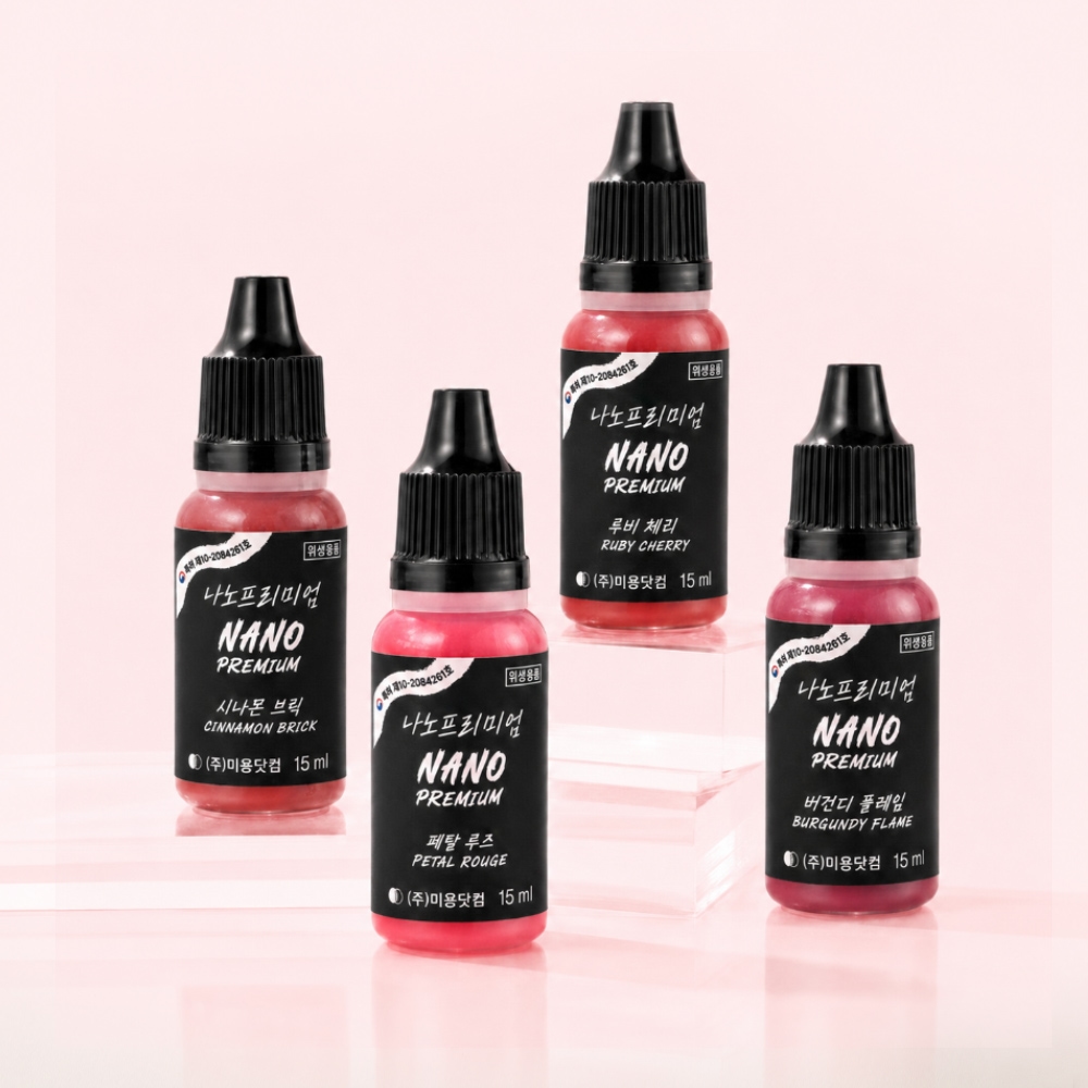 NANO 나노 프리미엄 반영구 립 색소 15ml