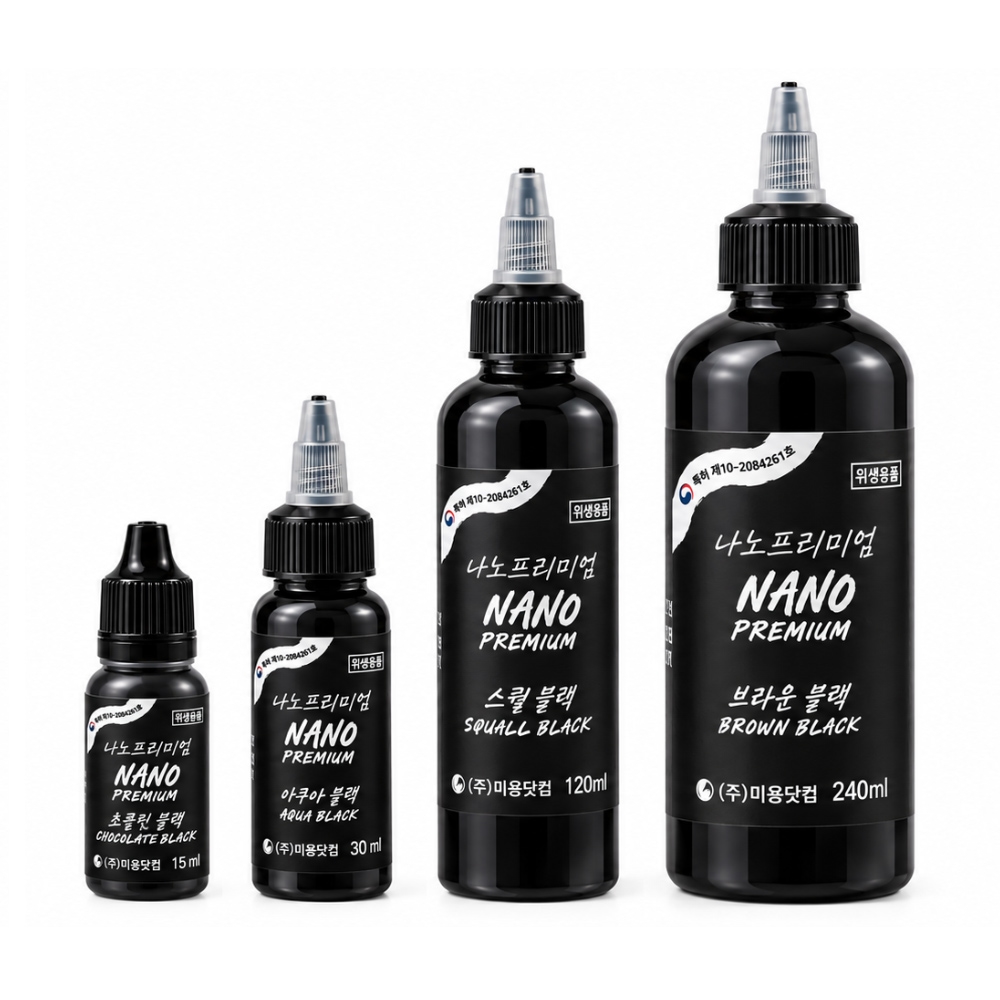 NANO 나노 프리미엄 반영구 SMP 두피 색소 15ml