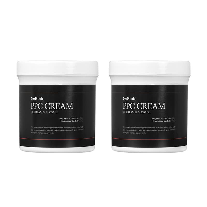 네리아 셀룰라이트 PPC 크림 800g 1+1 고주파 발열 뱃살 버닝 마사지젤 바디 슬리밍 고주파크림 마사지