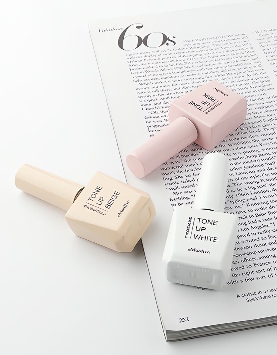 모스티브 칼라 젤폴리시 톤업베이스 핑크 12ml