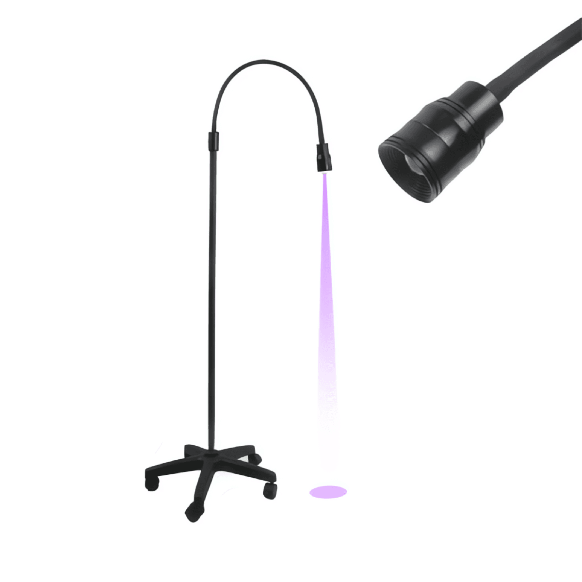 LED UV 연장 램프 (바퀴타입)