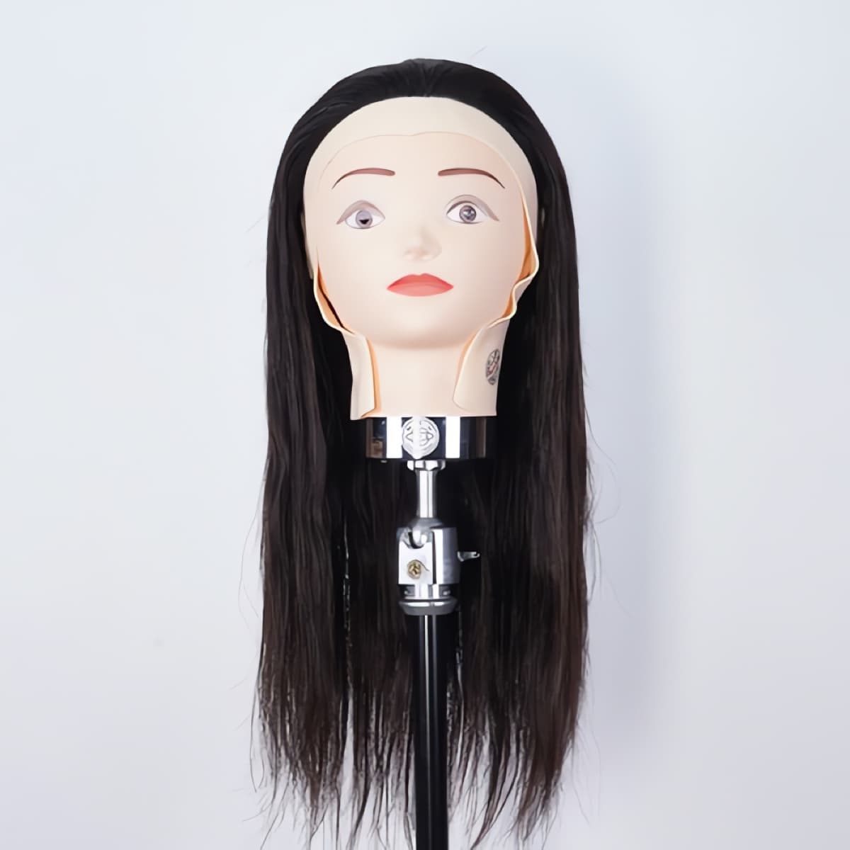 천혜사 레귤러 고급 커트 연습용 덧가발 MTW-R 인모 30% 18인치