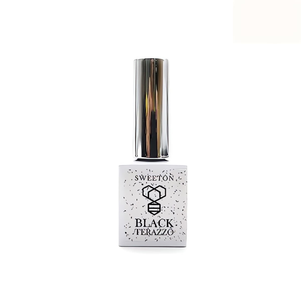스윗온 네일 블랙테라조 10ml 에그젤 블랙플레이크