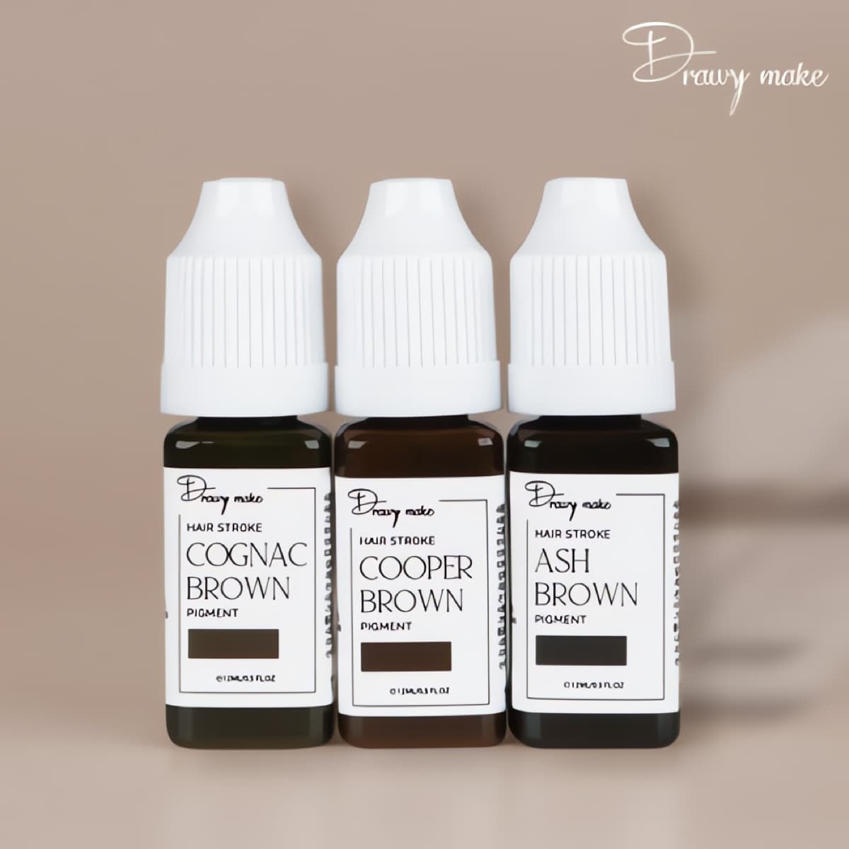 Drawy make 헤어스트록 색소 12ml
