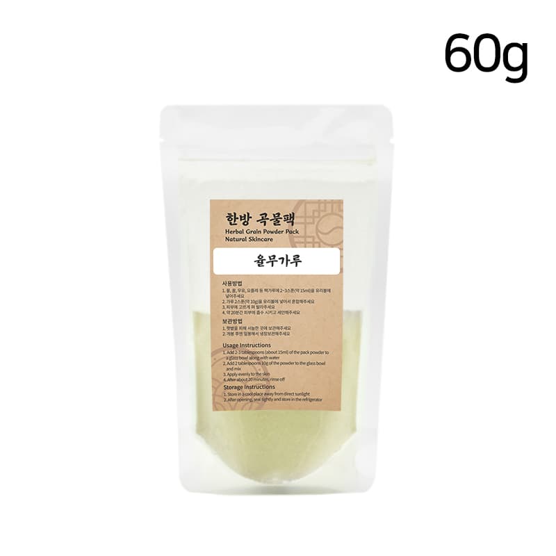 율무가루 60g 한방 곡물팩