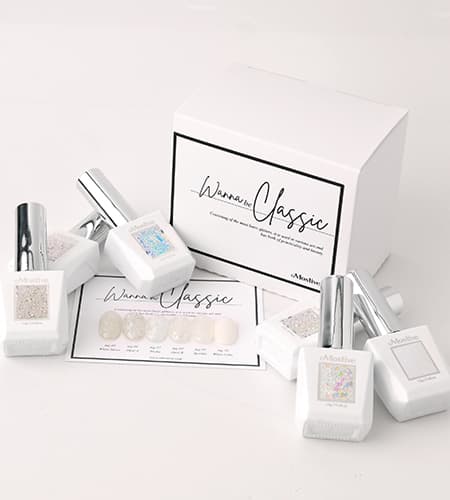 모스티브 글리터 젤 폴리시 12ml 워너비 클래식 6종 패키지