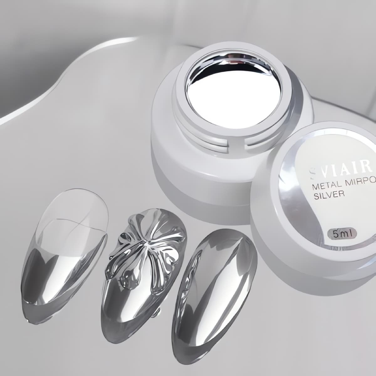 수은젤 메탈젤 5ml 실버 메탈릭 라인 젤
