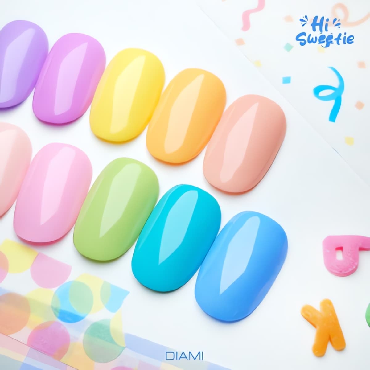 다이아미 컬러젤 FRESH 하이스위티 시리즈