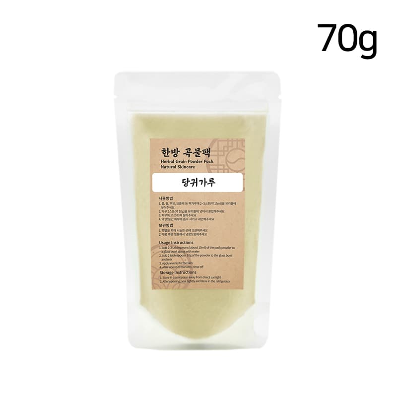 당귀가루 80g 한방 곡물팩