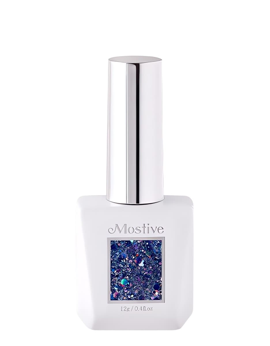 모스티브 글리터 젤 폴리시 12ml MG-039 블루스팽글