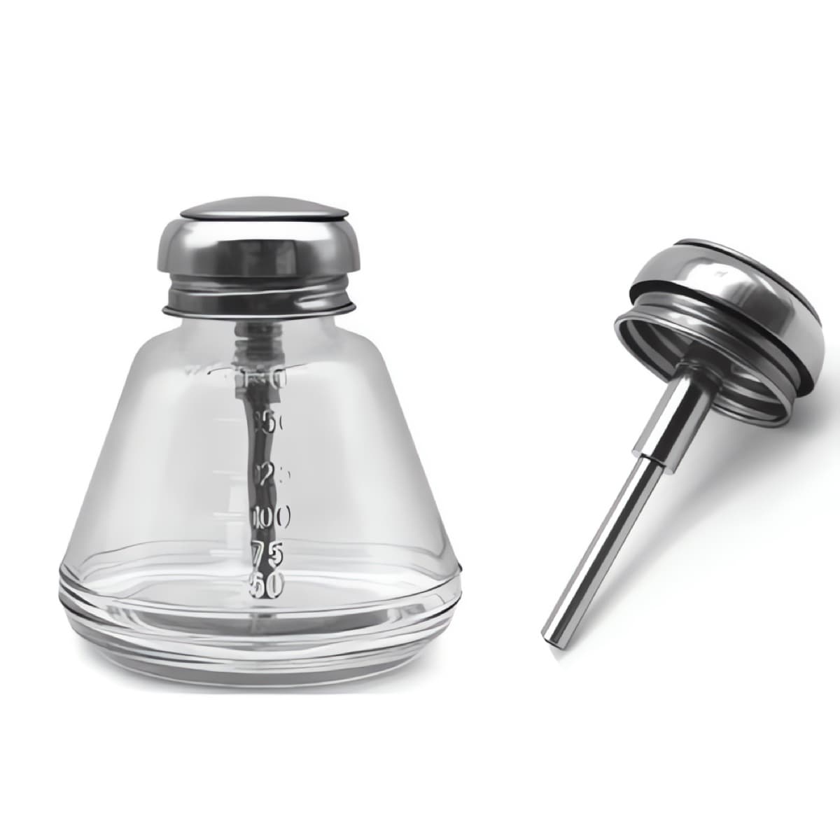 유리 펌프 펌핑 공병 멘다 디스펜서 용기 180ml