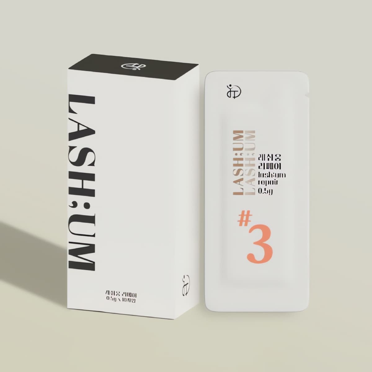 LASH;UM 래쉬움 리페어 3제 10개입 클리닉 속눈썹 펌