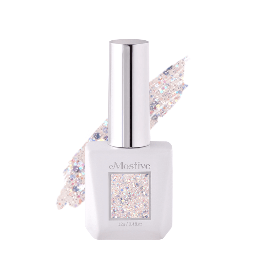 모스티브 글리터 젤 폴리시 12ml MG-001 오팔A