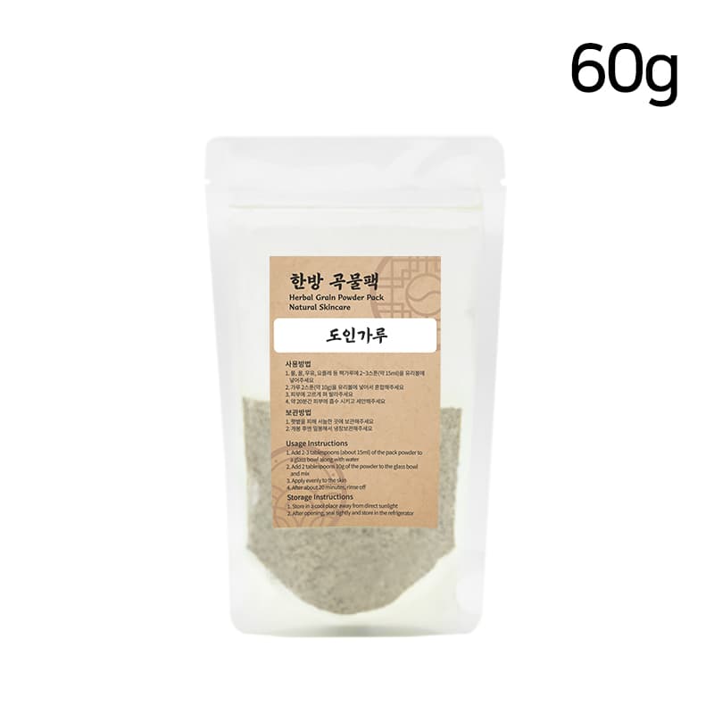 도인가루 60g 한방 곡물팩