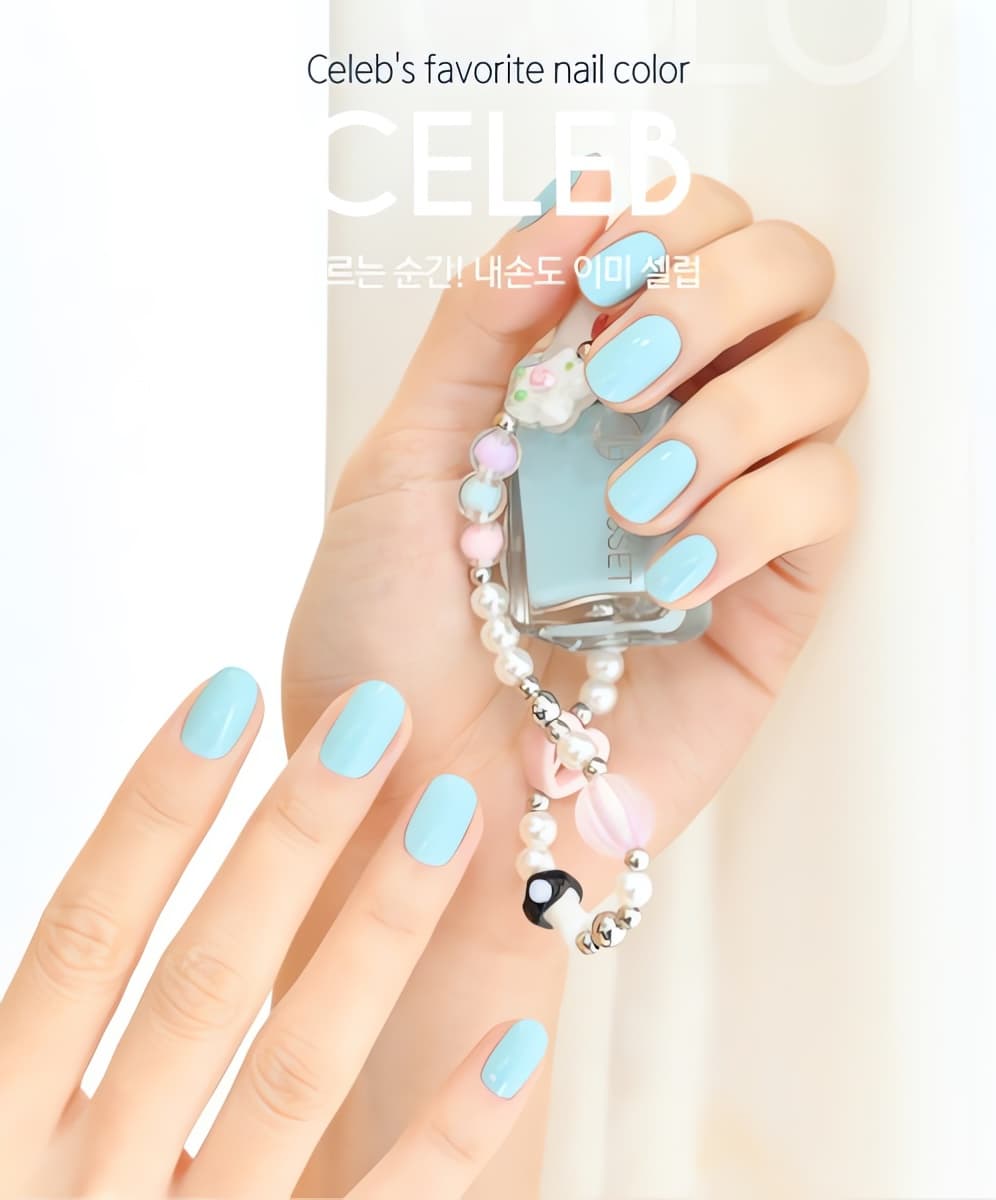 파셋 셀럽 매니큐어 네일폴리쉬 74 민트드림 7ml (컬러)