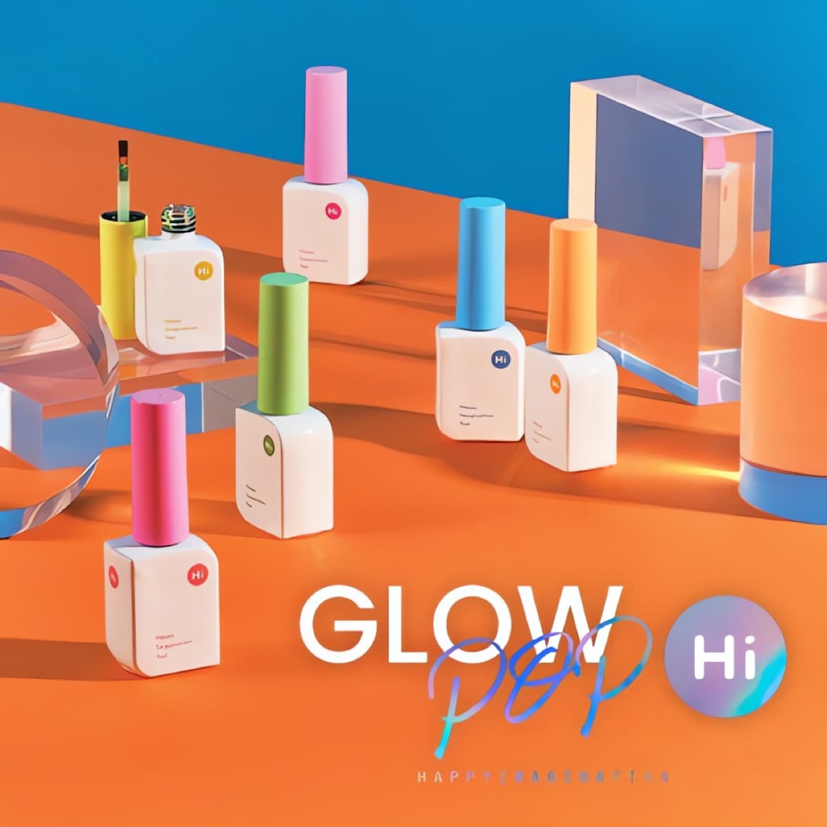 Hi Gel 하이젤 Glow pop 글로우 팝 글리터 젤 단품