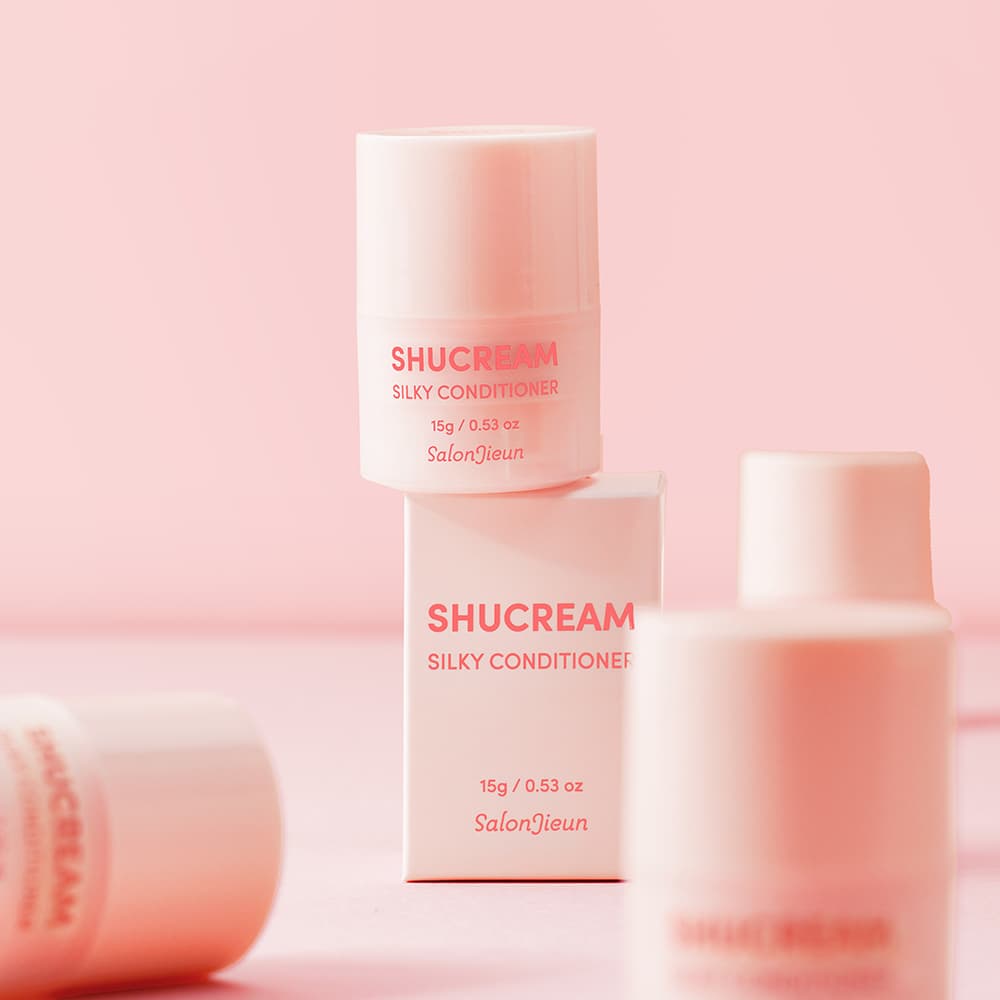 살롱지은 슈크림 실키 컨디셔너 15ml 슈크림 밤 리뉴얼 이미지 2