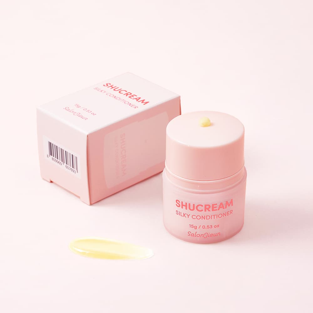 살롱지은 슈크림 실키 컨디셔너 15ml 슈크림 밤 리뉴얼 이미지 4