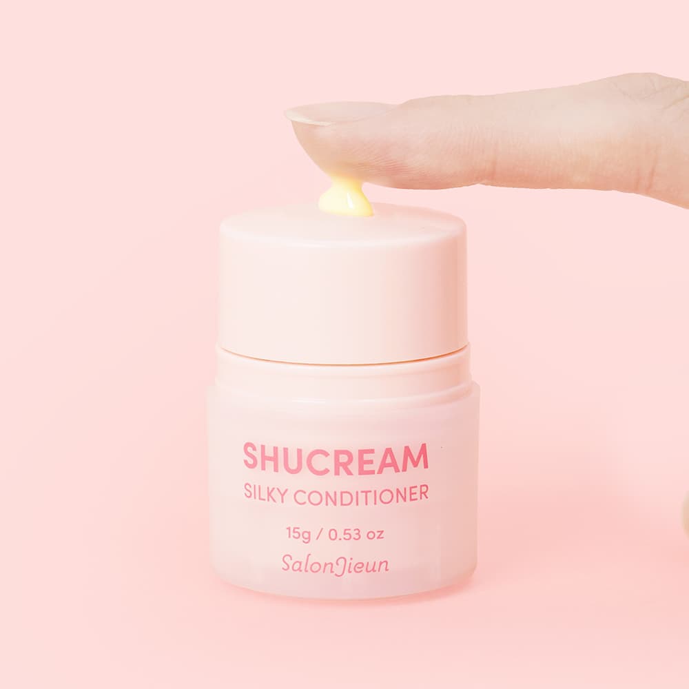 살롱지은 슈크림 실키 컨디셔너 15ml 슈크림 밤 리뉴얼 이미지 6