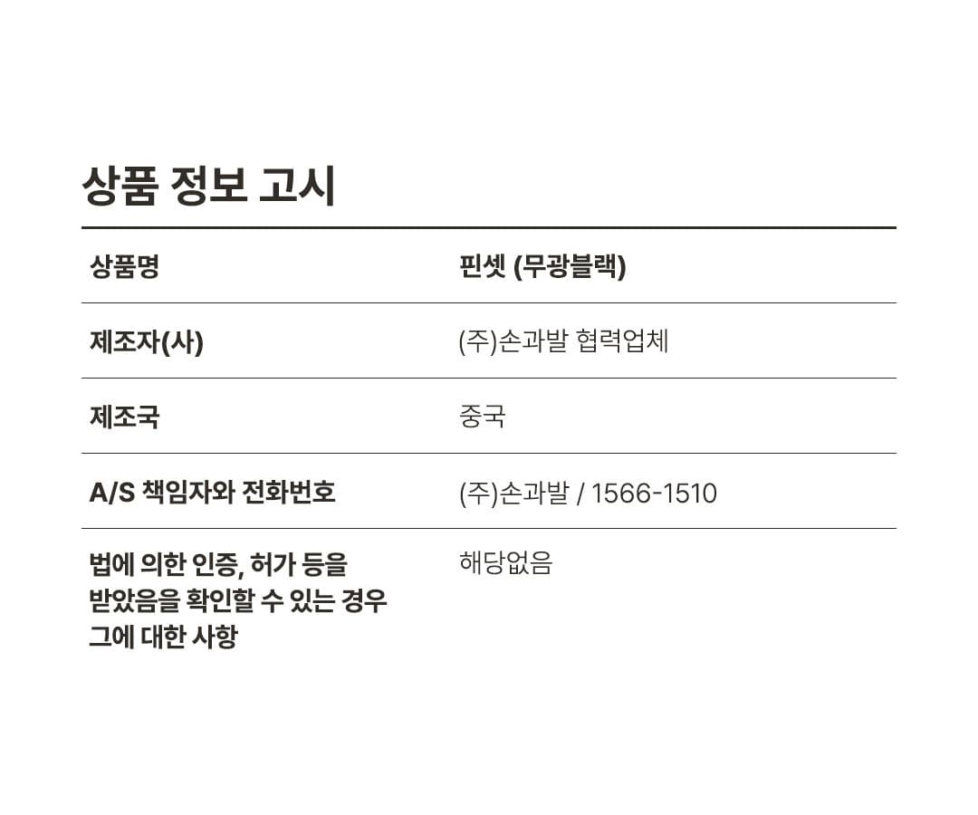 위드샨 핀셋(무광블랙)