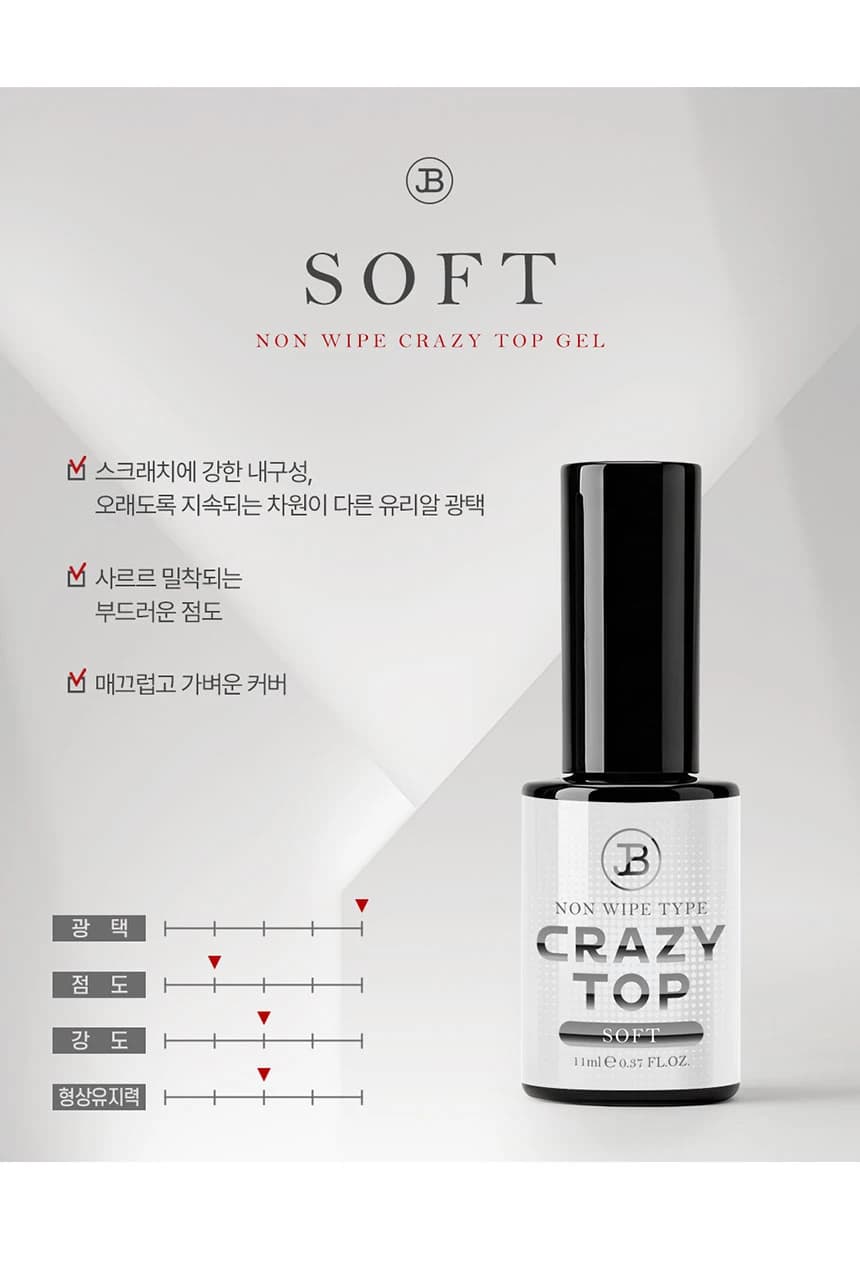 그라시아 크레이지 탑젤 소프트 스탠다드 띡 11ml