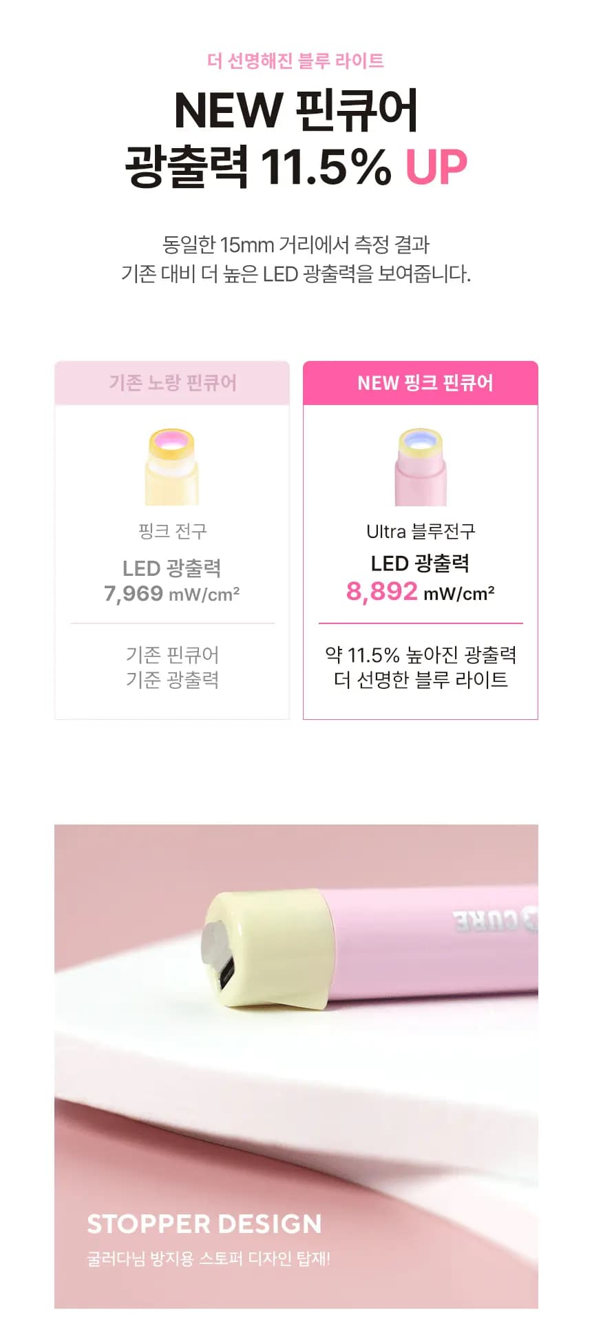 다이아미 핑크 핀큐어 리뉴얼 핀램프