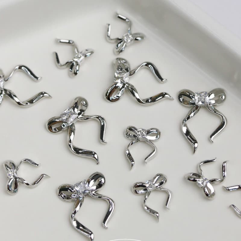 메이크엔 샤인 큐브 메탈 리본 파츠 (스몰/라지)