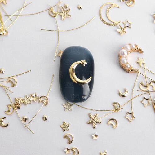 세일러문 혼합 골드 달 별 믹스 파츠 1통
