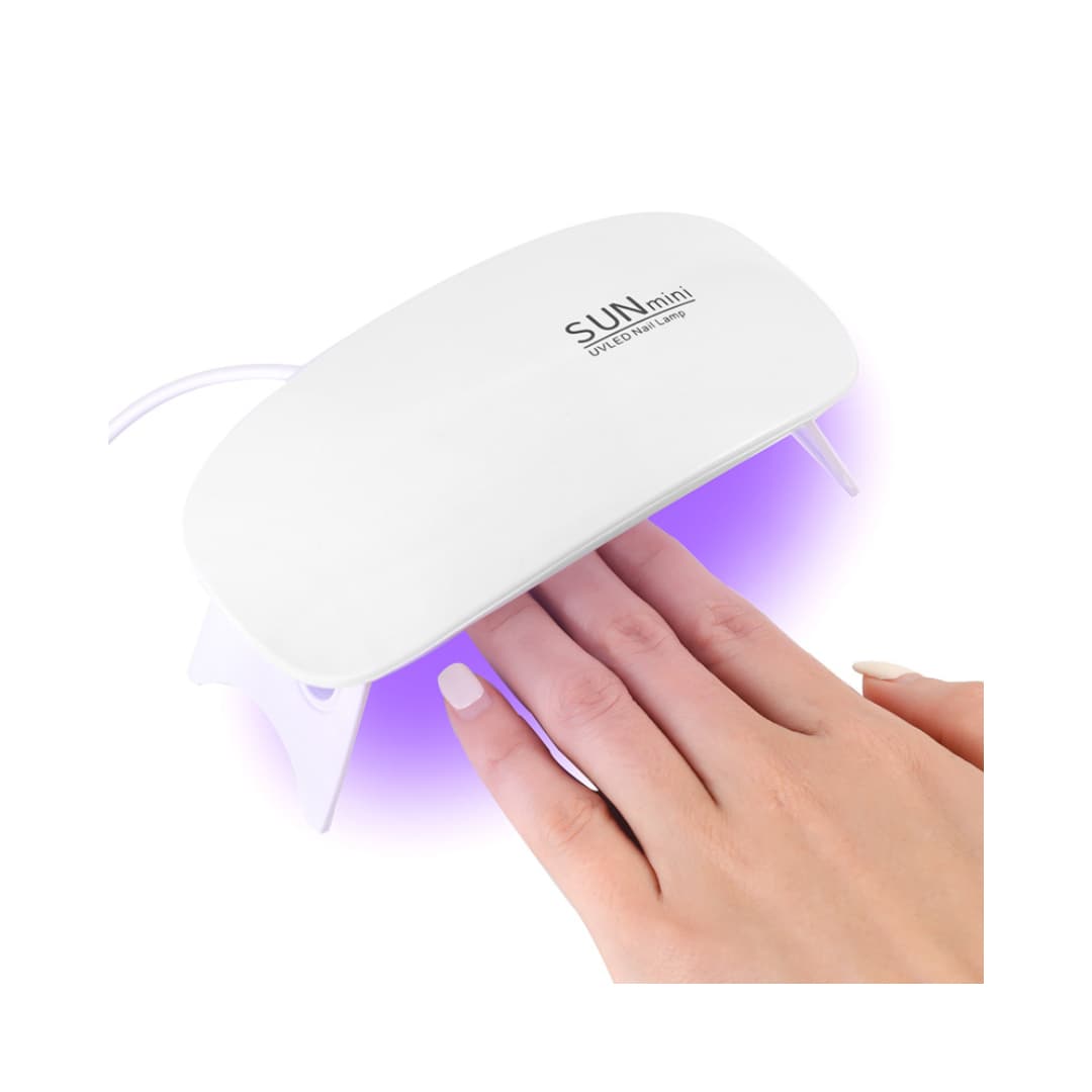 썬미니 LED UV 휴대용 젤네일 램프 6W 셀프 젤 네일 USB 전원 상세 이미지 2