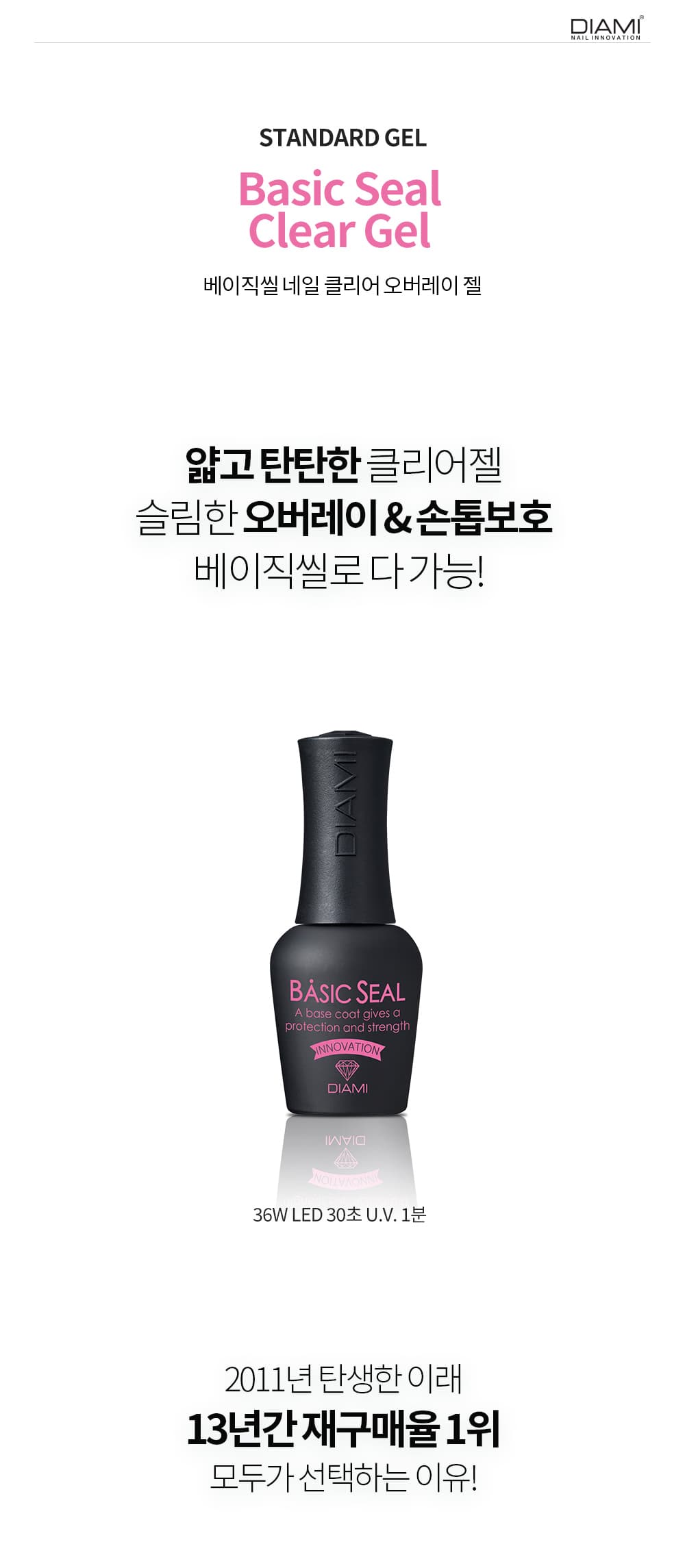 다이아미 클리어&오버레이젤 베이직씰 14ml 상세 이미지 1