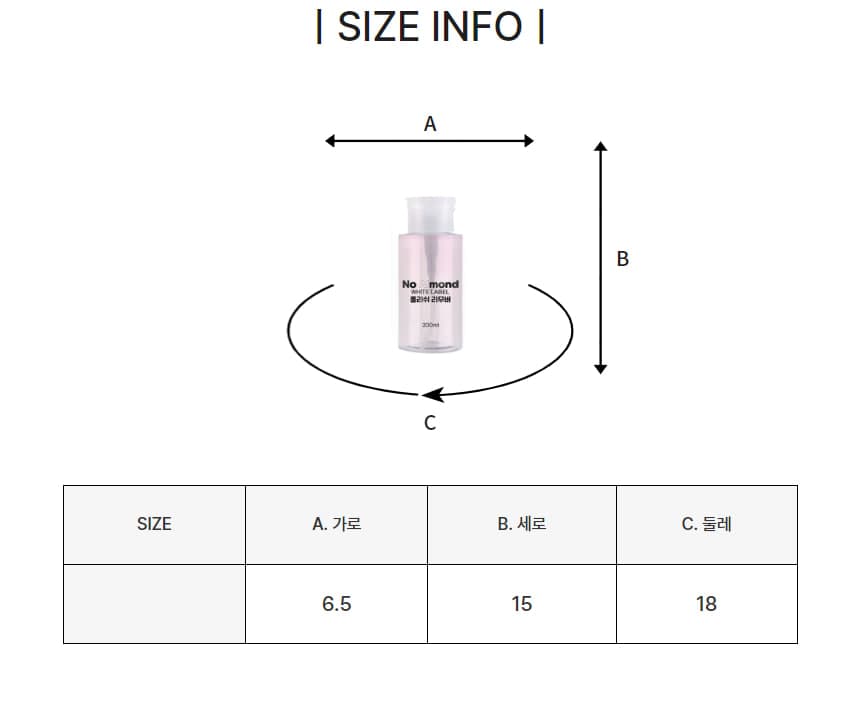 노몬드 폴리쉬 리무버 200ml 상세 이미지 9