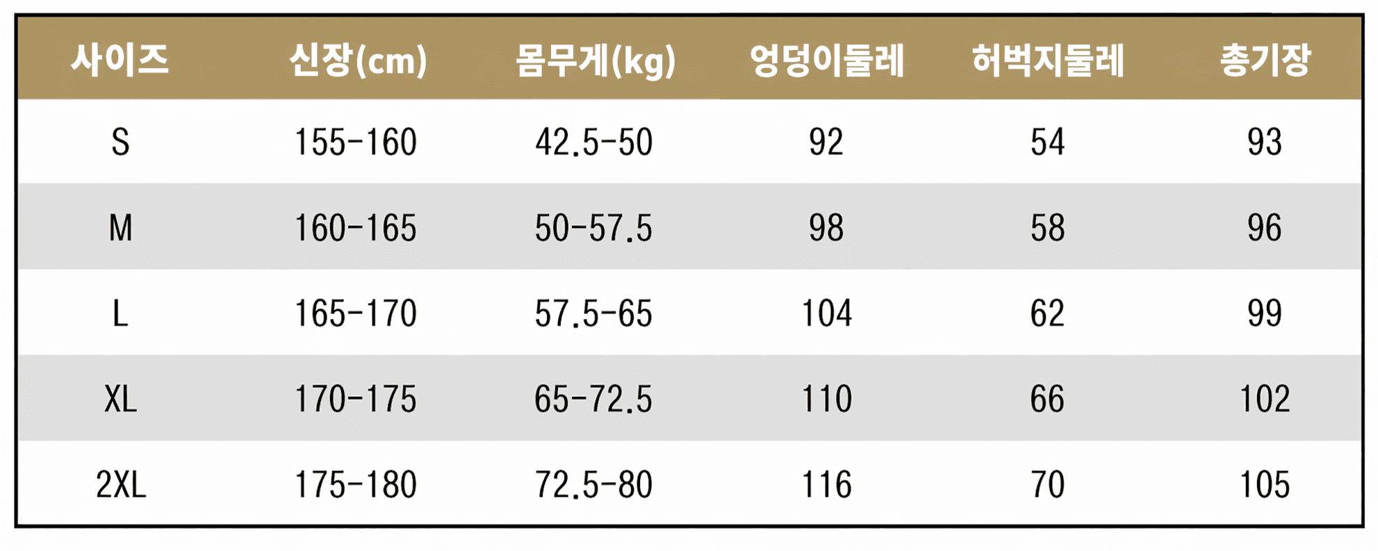 국시 자격증 시험용 위생복 하의 상세 이미지 6