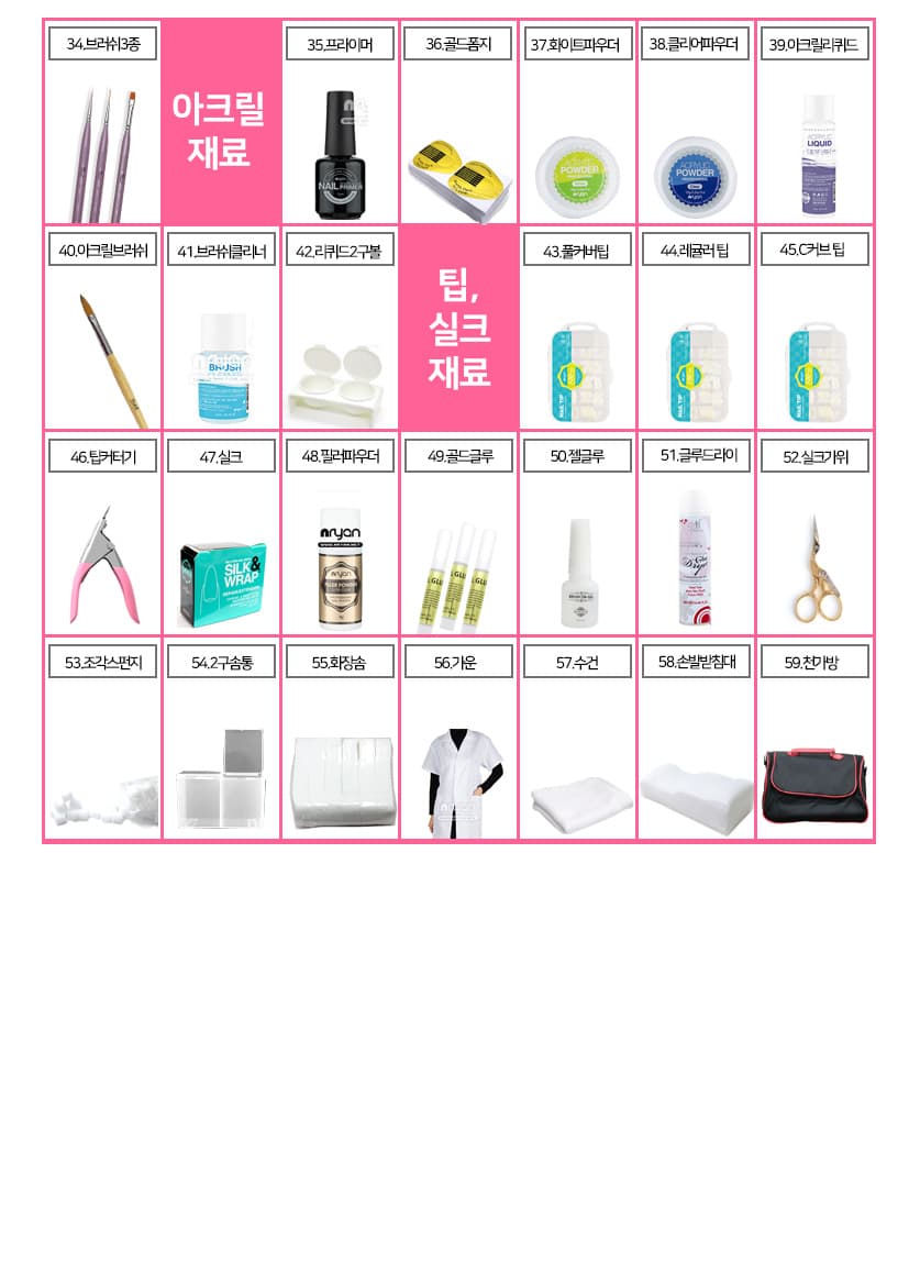 코코네일 네일 국가고시 시험세트 A 상세 이미지 2