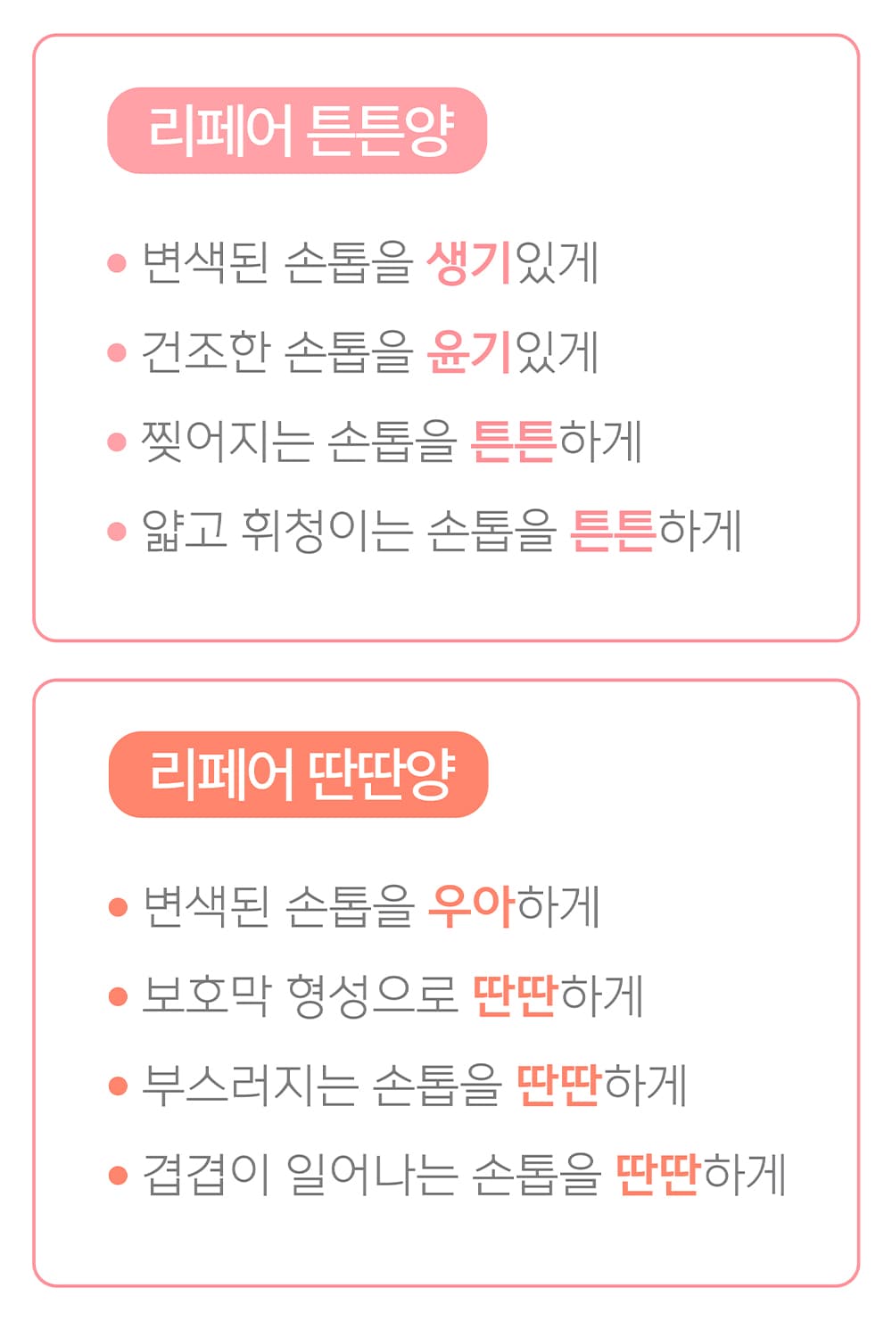 파셋 리페어 튼튼양 피치 네일 영양제 7ml 상세 이미지 2